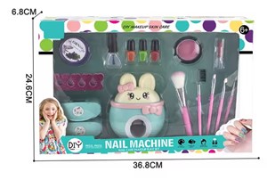 استمپر ناخن اسباب بازی با لوازم آرایشی Nail care makeup play set