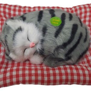 عروسک گربه خوابیده صدادار خارجی