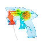 اسباب بازی حباب‌ساز چراغدار کودکانه در حال استفاده