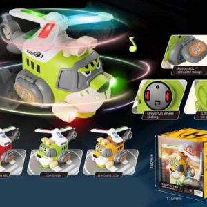 هلیکوپتر موزیکال چرخشی ۳۶۰ درجه با نورپردازی کد 24-8811