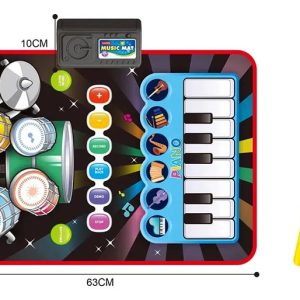 بازی موزیکال مدل پیانو پارچه ای سفره ای کد82-757