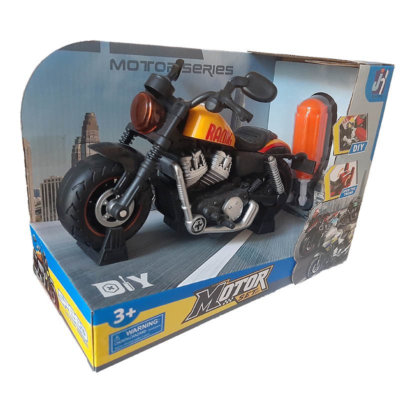 موتور اسباب بازی فکری ساختنی با پیچ گوشتی