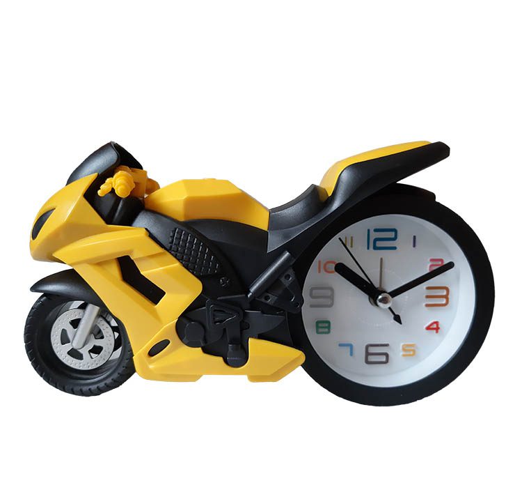 ساعت رومیزی فانتزی مدل موتورسیگلت
