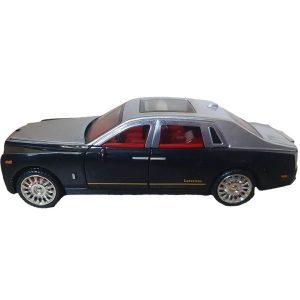 ماکت پلاستیکی ماشین رولزرویس موزیکال و چراغدار با دربهای بازشو