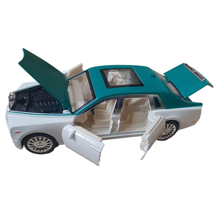 ماشین دکوری رولزرویس پلاستیکی موزیکال چراغدار