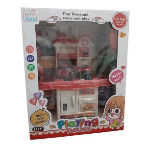 ست آشپزخانه اسباب بازی کودک رنگی